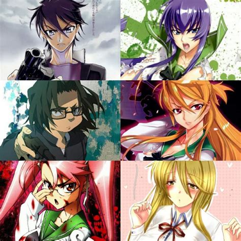 highschool of dead characters